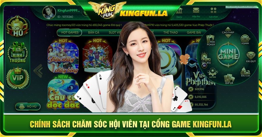 Chính sách bảo mật tại Kingfun.la